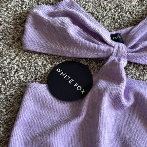 Lilac cutout mini dress - Picture 5 of 5